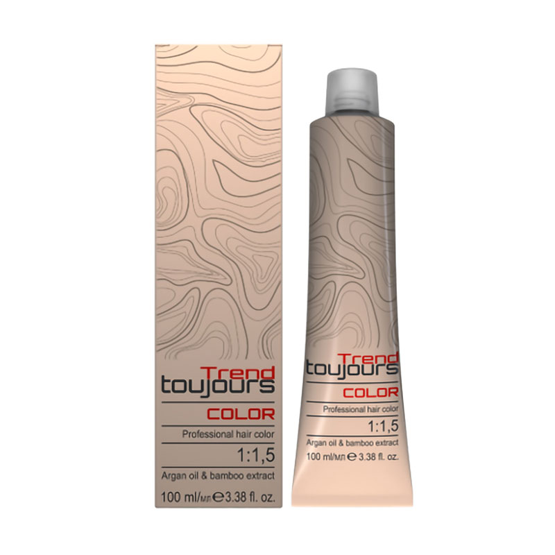 Перманентна фарба для волосся Trend Toujours Color Professional Hair Color 11.8 Ultra Light Intense Pearl Blonde, 100 мл
